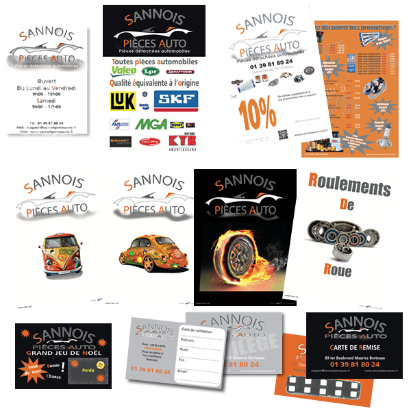 Visuel Boutique pièces détachées automobile