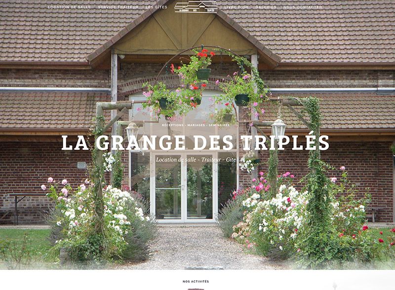 Site La grange des triplés